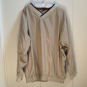 vintage tan jacket/sweatshirt
